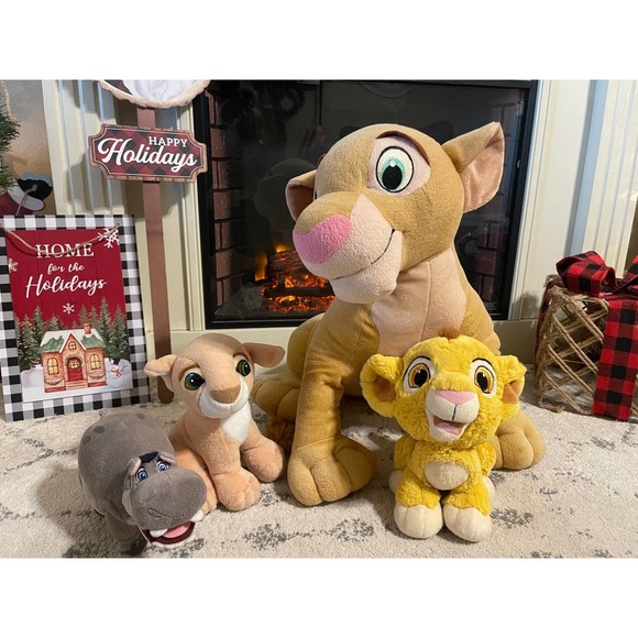 Disney’s The Lion King plush Bundle Disney Vintage Nala Stuffed - Picture 8 of 10